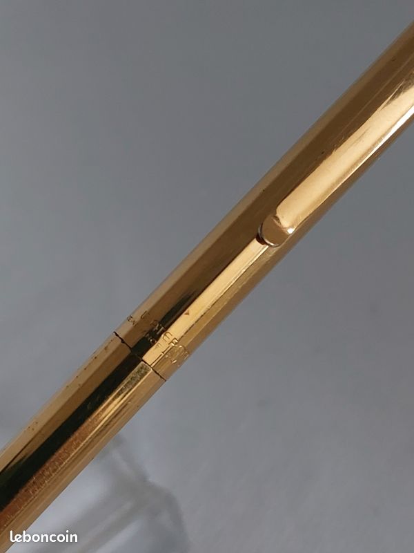 Stylo Waterman Etalon Plaqué Or Tressé - Bille/roller, Neuf Ancien Stock, Prestige