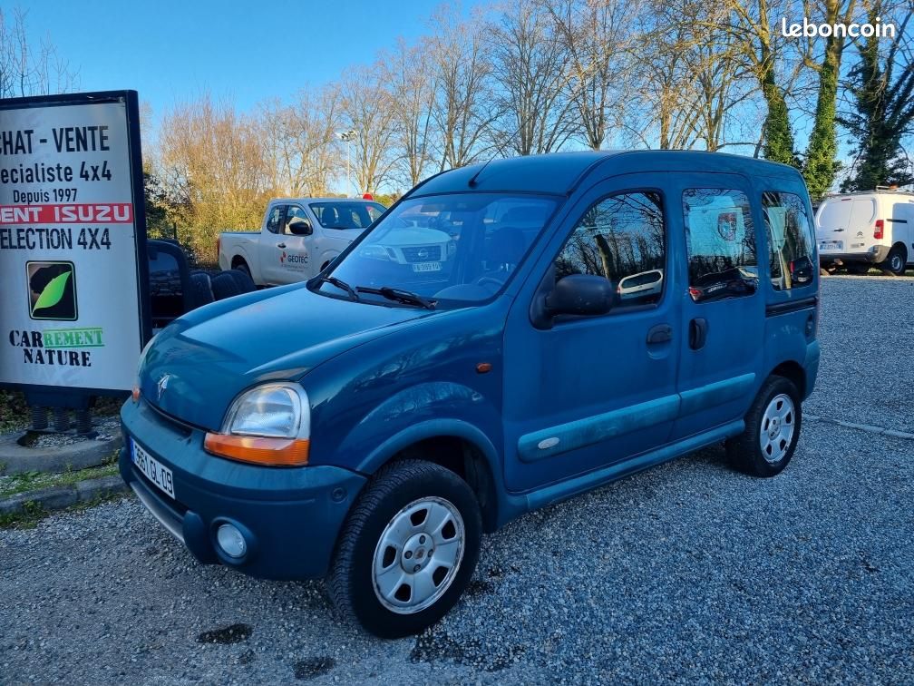 4x4 renault kangoo es 5 places 5 portes 142000 km 1ER MAIN FR (image 1)