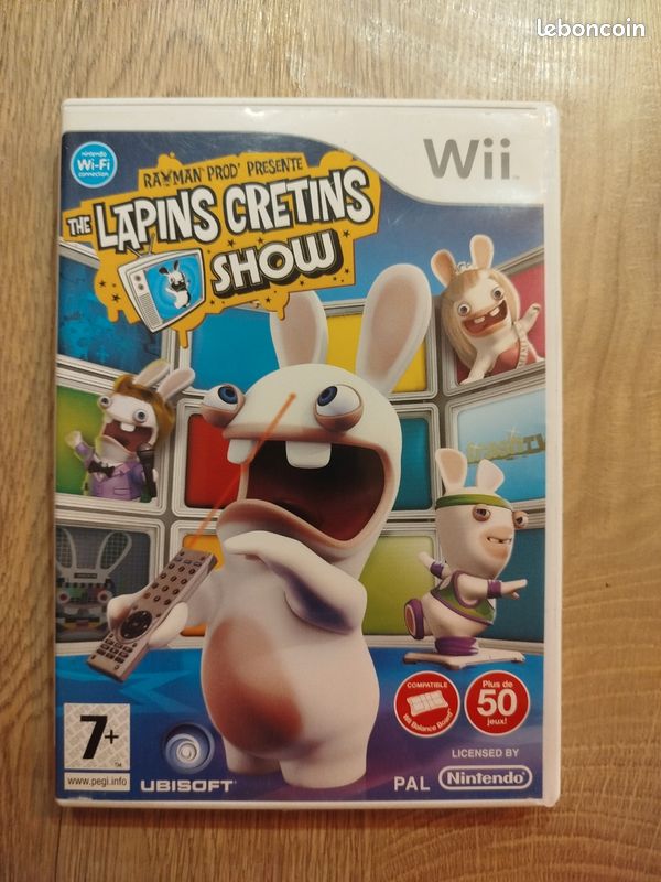 Jeu Wii The Lapins Crétins Collection PAL FRA, Neuf Sous Blister