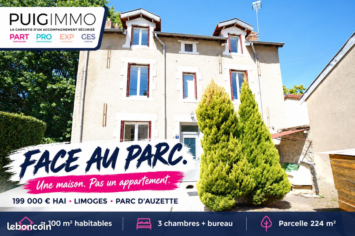Maison 5 pièces 100 m² · à Limoges · 100 m² · 199 000 €