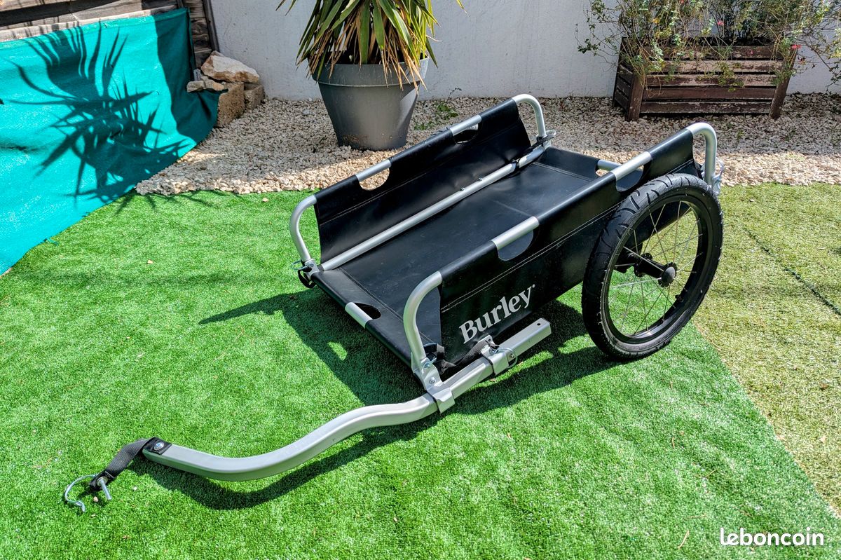 Remorque vélo cargo pliable Flatbed Burley Équipements vélos