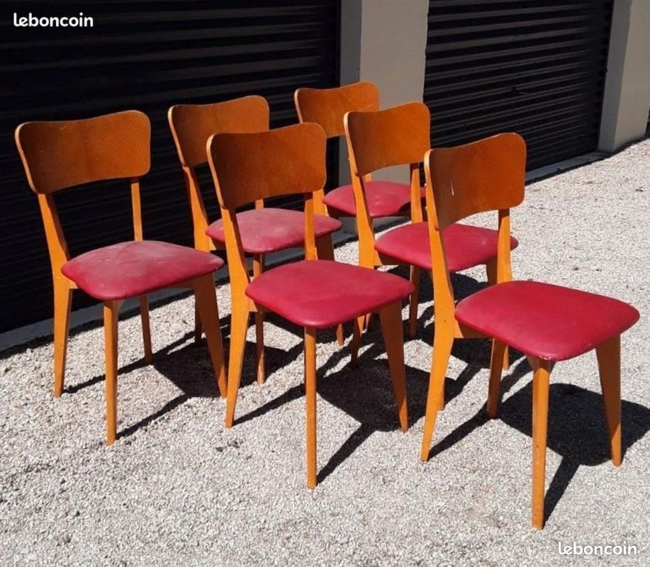 6 chaises vintage (image 2)