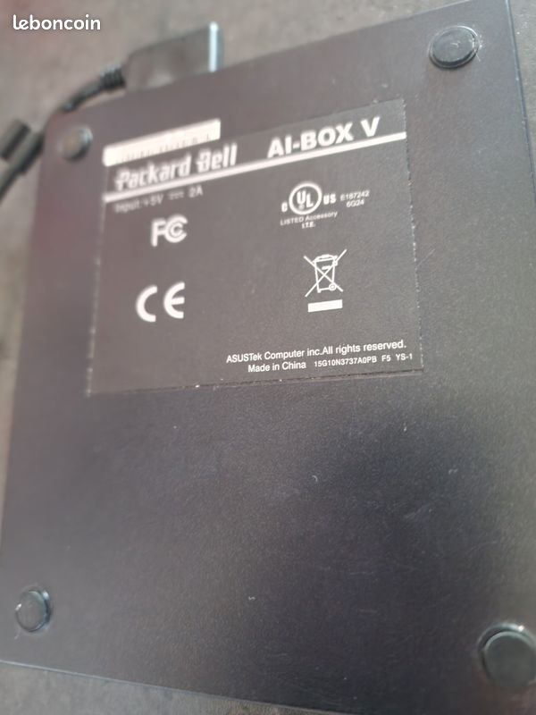 Lecteur CD Rom Pack ardoise bell - AI- BOX V +5V _ 2A (image 5)