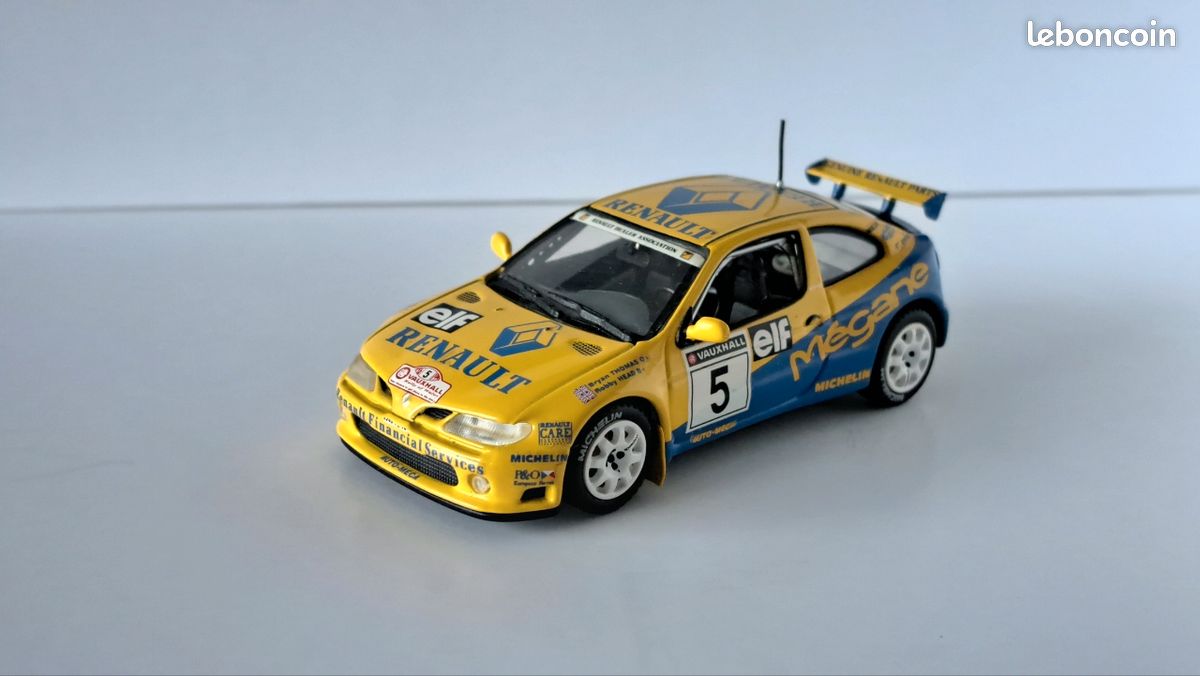 Miniature Renault Megane Maxi Rallye Du Var – Échelle 1/43, Occasion