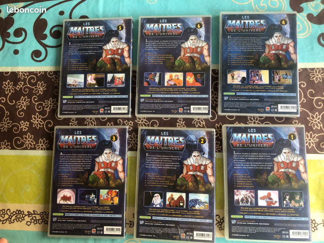 6 dvd les maitres de l'univers (image 3)