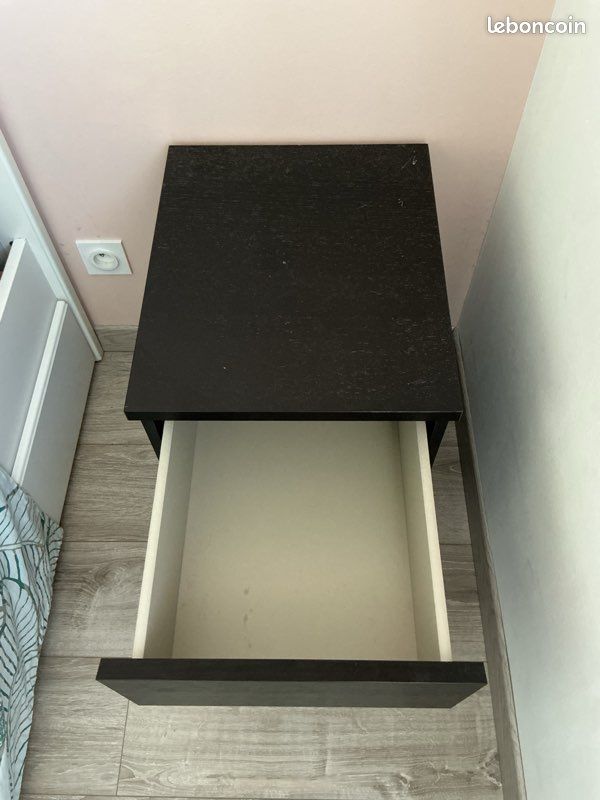 Lot de 2 Tables de nuit IKEA MALM (image 4)
