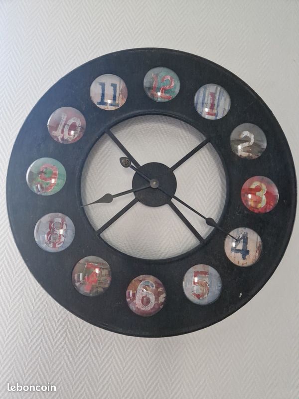 Horloge industrielle (image 1)