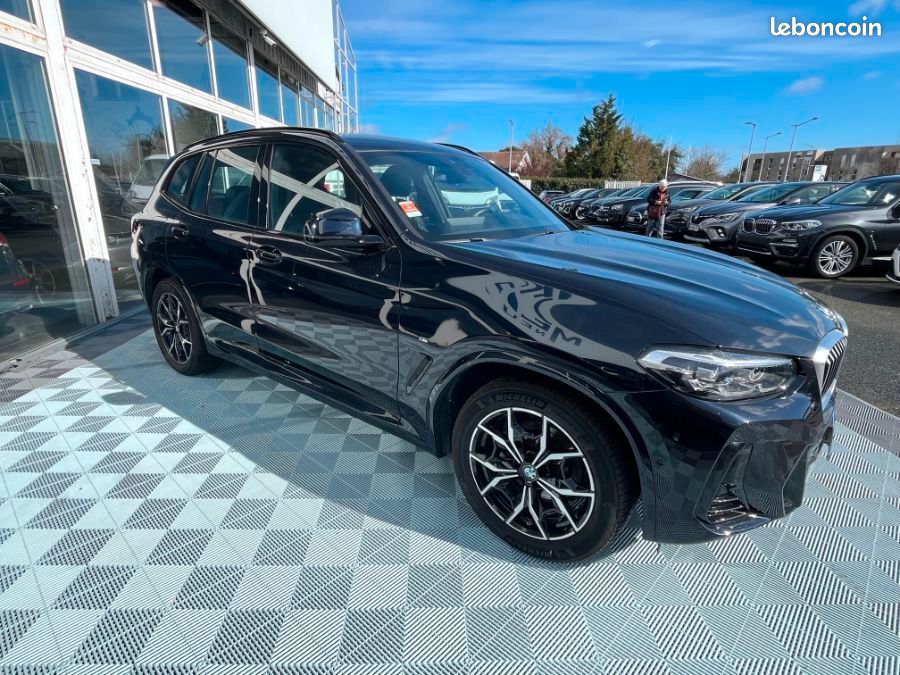 BMW X3 (G01) XDRIVE 20DA 190 MHEV Ph.2 M SPORT GPS Camera Hayon EL.1ère Main (image 2)