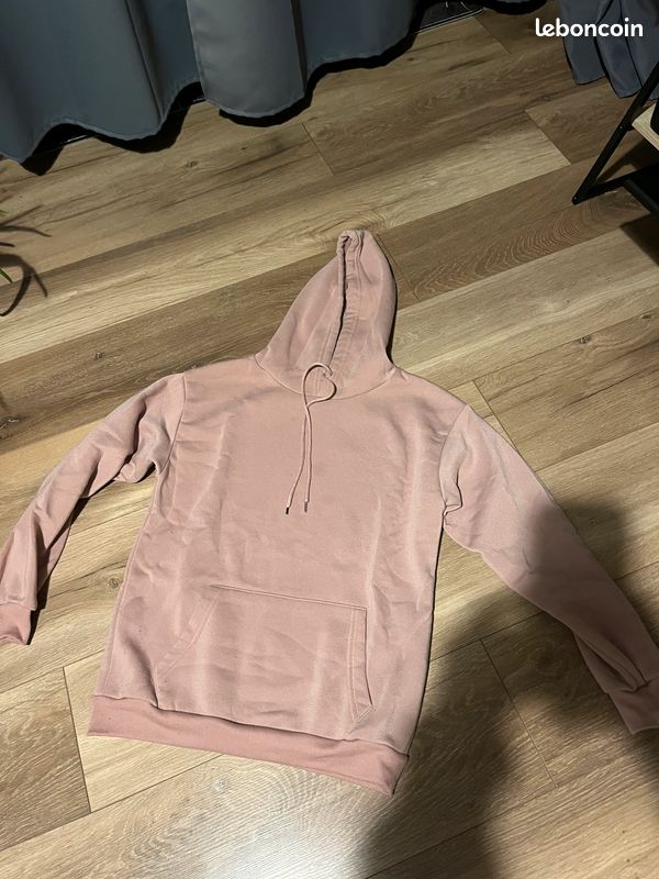 Pull à Capuche Rose Iets Frans... – Taille XS – Femme – 100% Coton – Occasion
