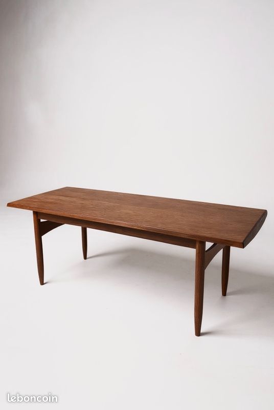 Table basse scandinave vintage des années 60/70 (image 5)
