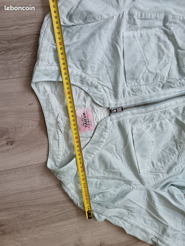 Blouson léger vert eau Taifun 46 (image 8)