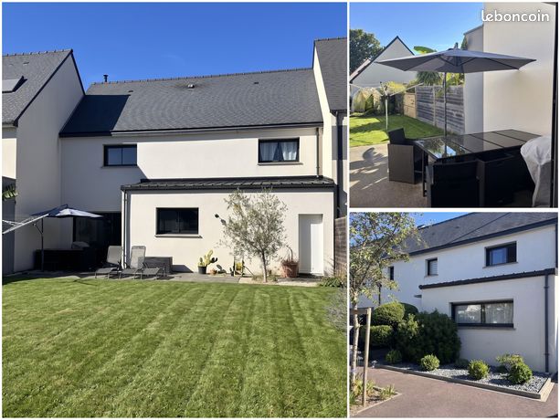 Maison 2019 - 111m2 - 3 ch dont suite parentale - DPE B - Jardin sud - Saint-Germain-sur-Ille