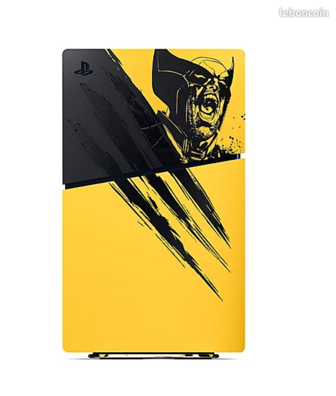 Façades pour console PlayStation5 Pro - Édition Limitée Marvel’s Wolverine Jaune combat (image 3)