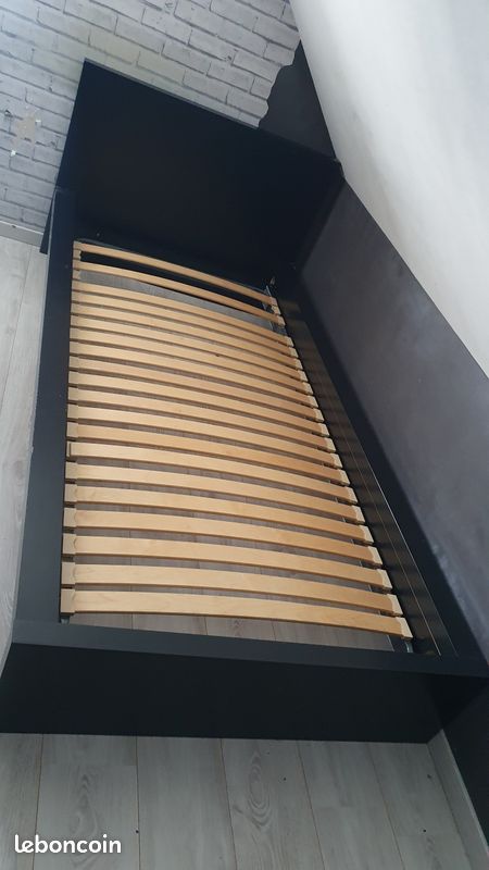 Lit Ikea 90x200cm (image 1)