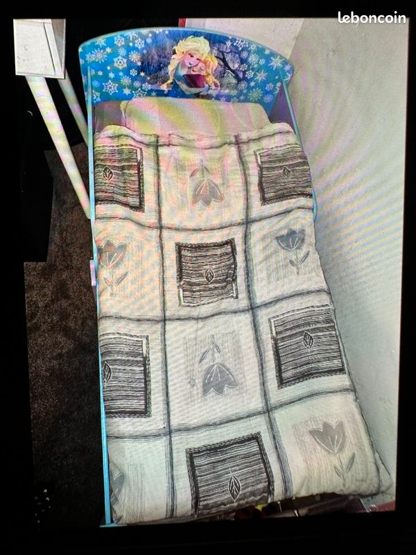 Lit reine des neiges 70x140 (image 2)