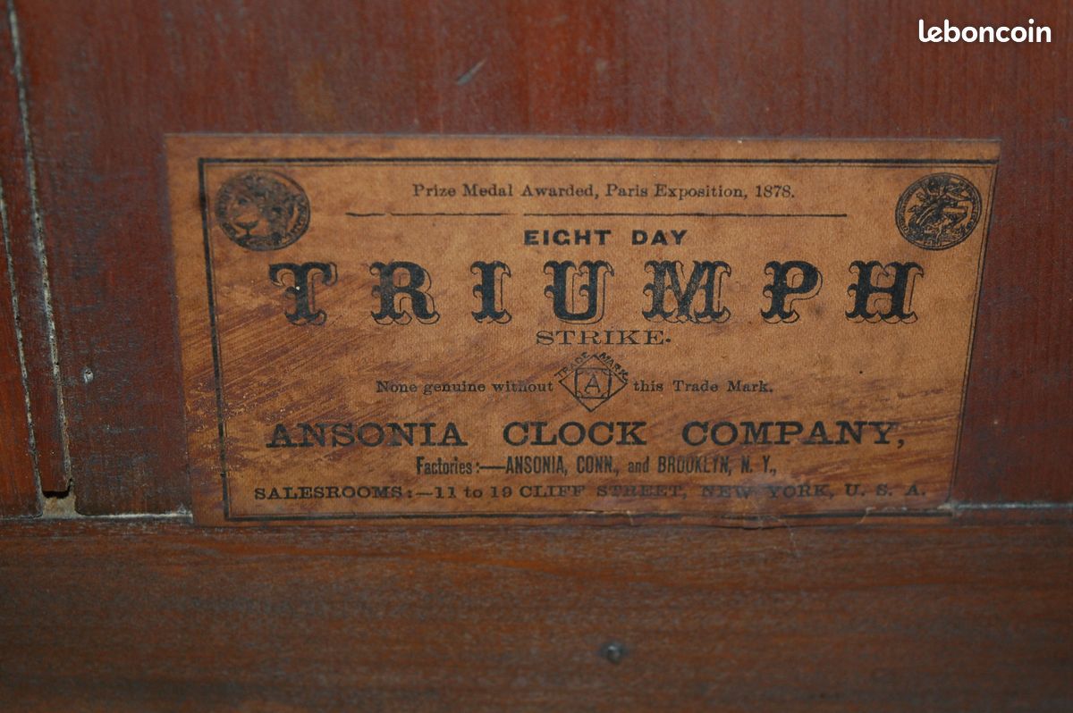 Pendule américaine triumph (image 13)