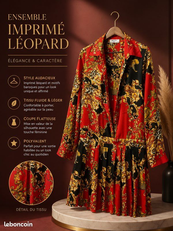 Robe à motifs (image 1)