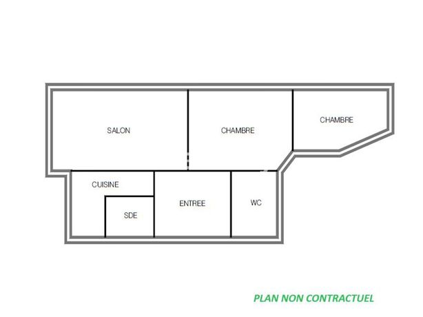 Appartement a louer colombes - 3 pièce(s) - 46 m2 - Surfyn