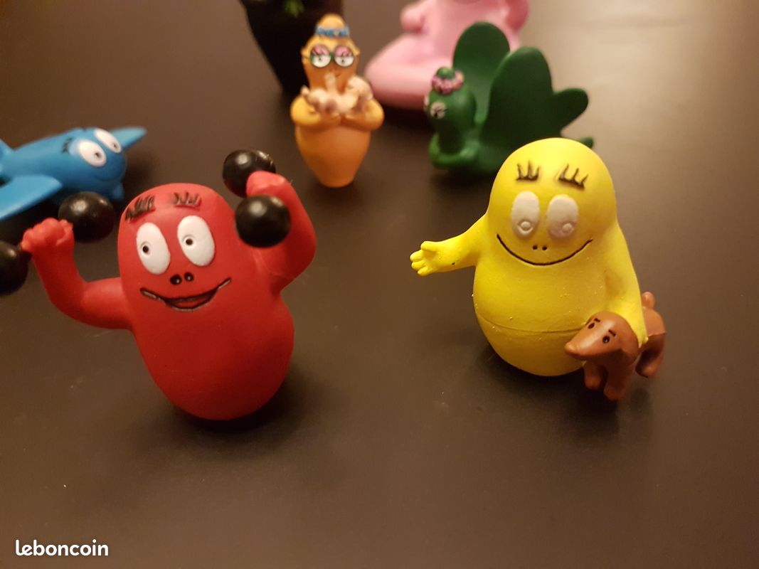 Lot 7 figurines barbapapa + 2 livres (image 6)