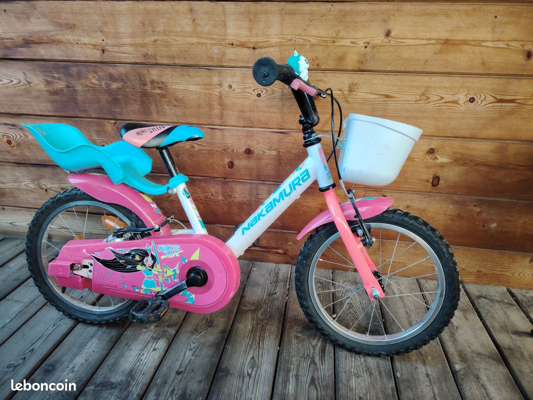 Vtt Velo Fille Nakamura 16 Pouces Vtt 16 Pouces Intersport Velo