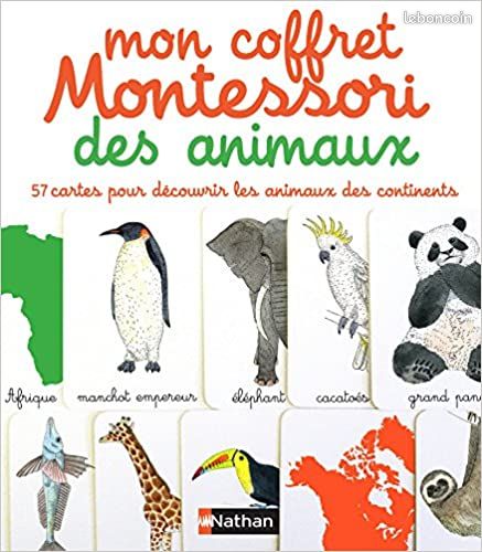 Mon coffret Montessori des animaux NATHAN NEUF (image 1)