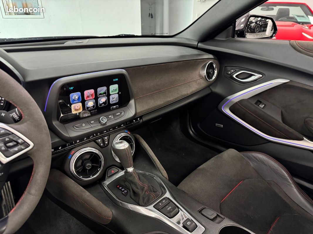 CHEVROLET Camaro ZL1 V8 6.2 659 ch Cabriolet – BVA – Recaro – LED (image 11)
