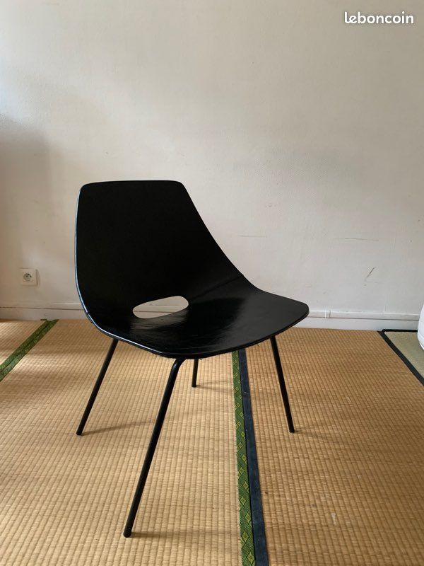 Chaise Tonneau Pierre Guariche (image 1)