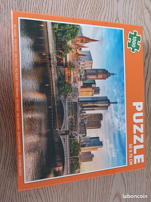 Puzzle ville 1000 pièces (image 1)