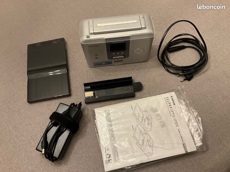Acheter Kit imprimante photo portable Canon SELPHY CP1500, noire + 54 feuilles de papier photo