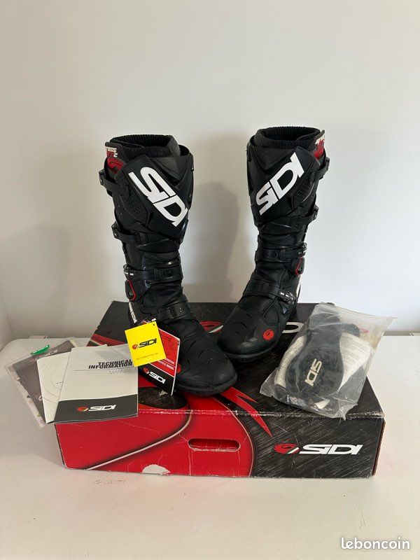 Bottes moto SIDI Crossfire SRS T:46 Équipement moto