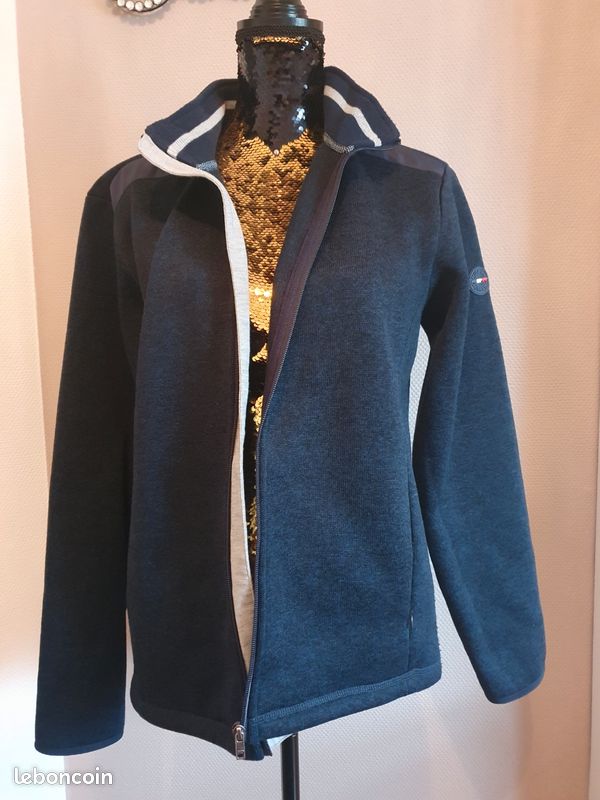 Cardigan zippé manches longues Mise au green Vêtements