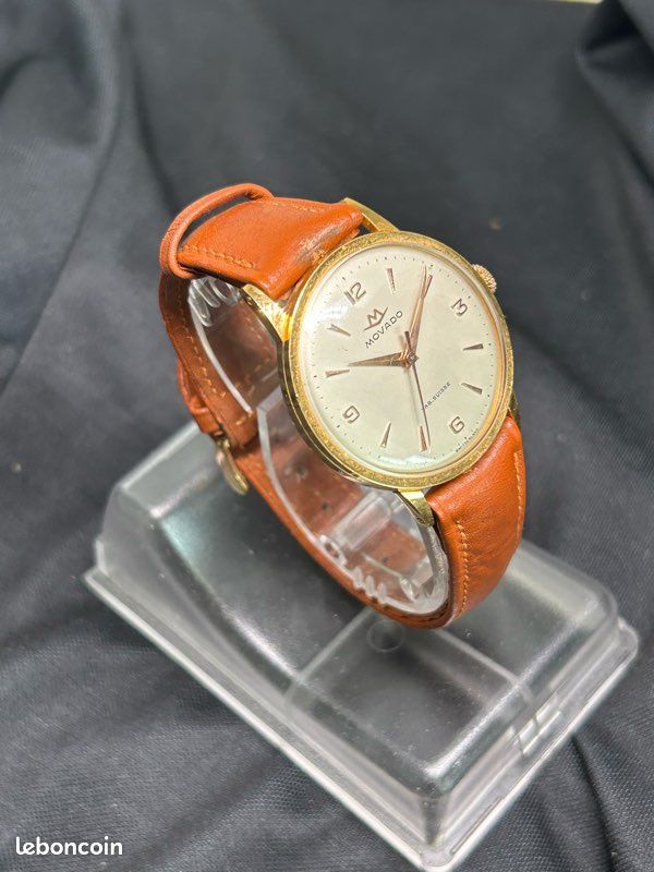 Mouvement De Montre Mécanique Vintage Movado LDS - Pour Pièces Ou Réparation, Occasion, Balancier Fonctionnel