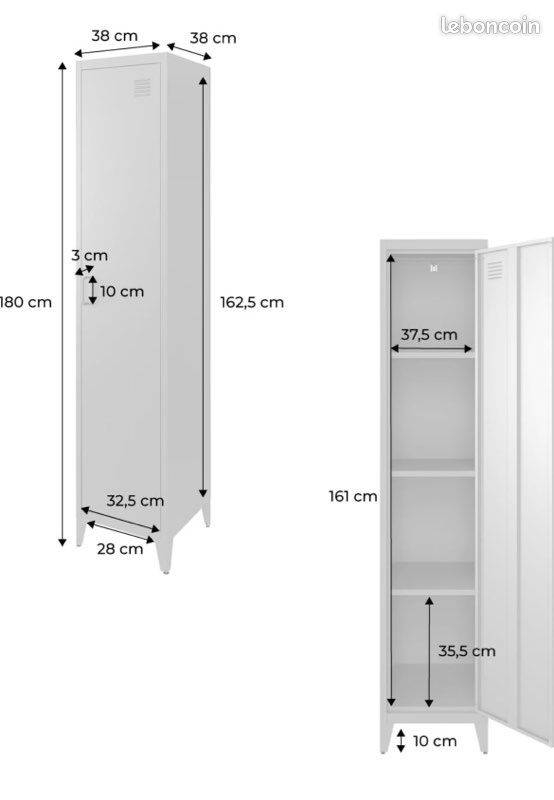 Armoire acier métal (image 3)