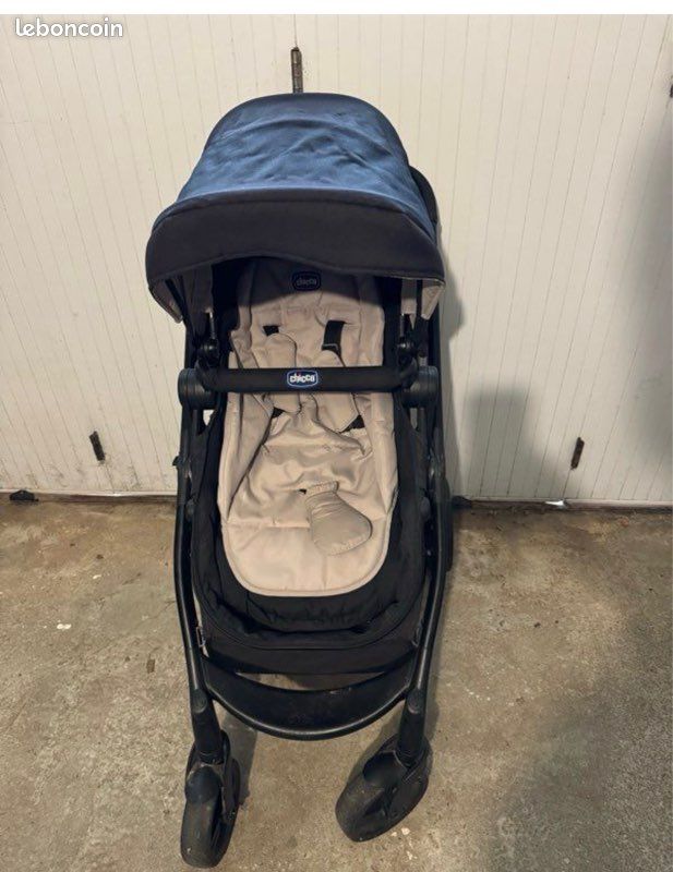 Poussette Chicco Urban Plus 3 en 1 (image 1)