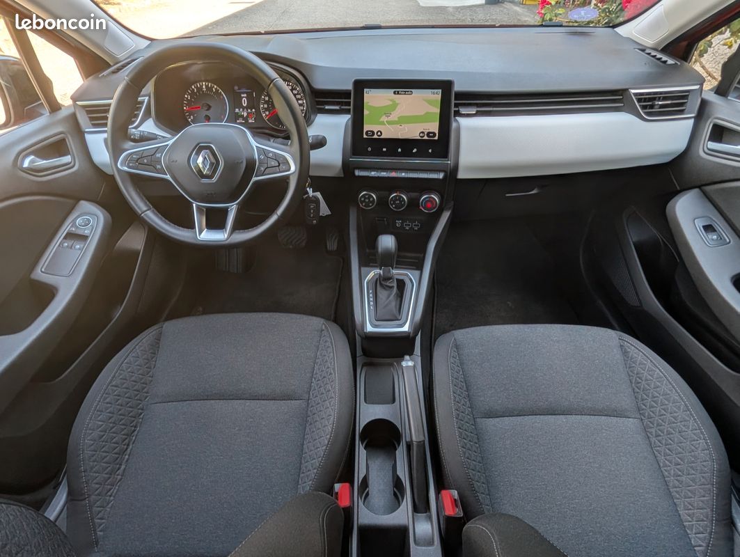 Renault clio v 1.0 tce 90 ch x-tronic bva evolution clim / radars ar / carplay (image 3)