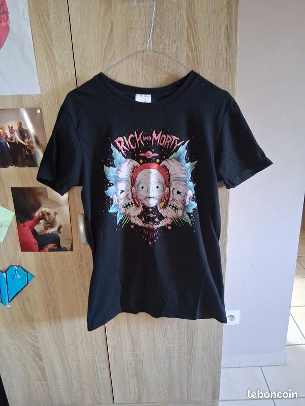 T-shirt mixte Rick and Morty taille M (image 1)