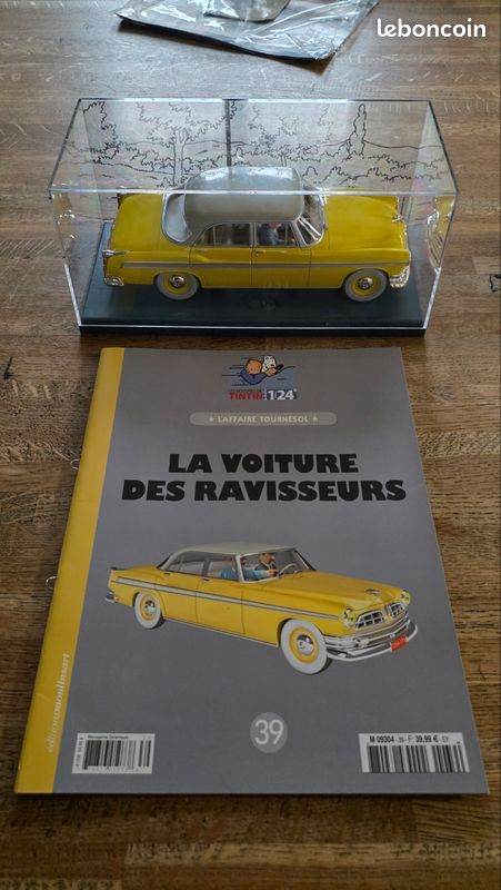 Voiture Tintin 1/24 – Pays De L'Or Noir N°23 – Hachette, Neuve En Boîte