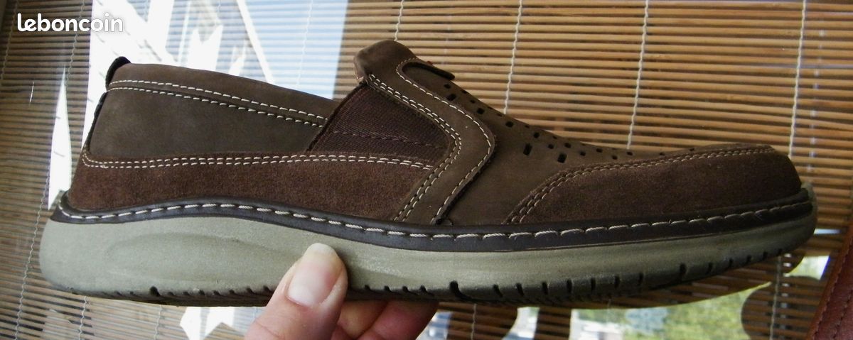 Chaussures mocassins en cuir marron ara tbe 42 homme (image 9)