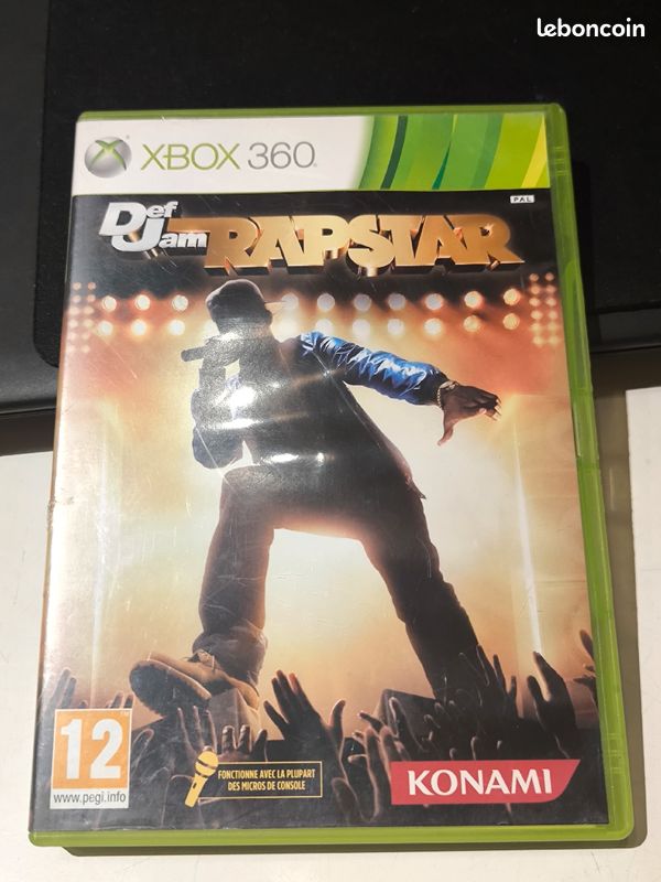 Def Jam Rapstar Xbox 360 Game - Hip Hop Karaoke With 40+ Tracks, Freestyle Battles & Video Recording
