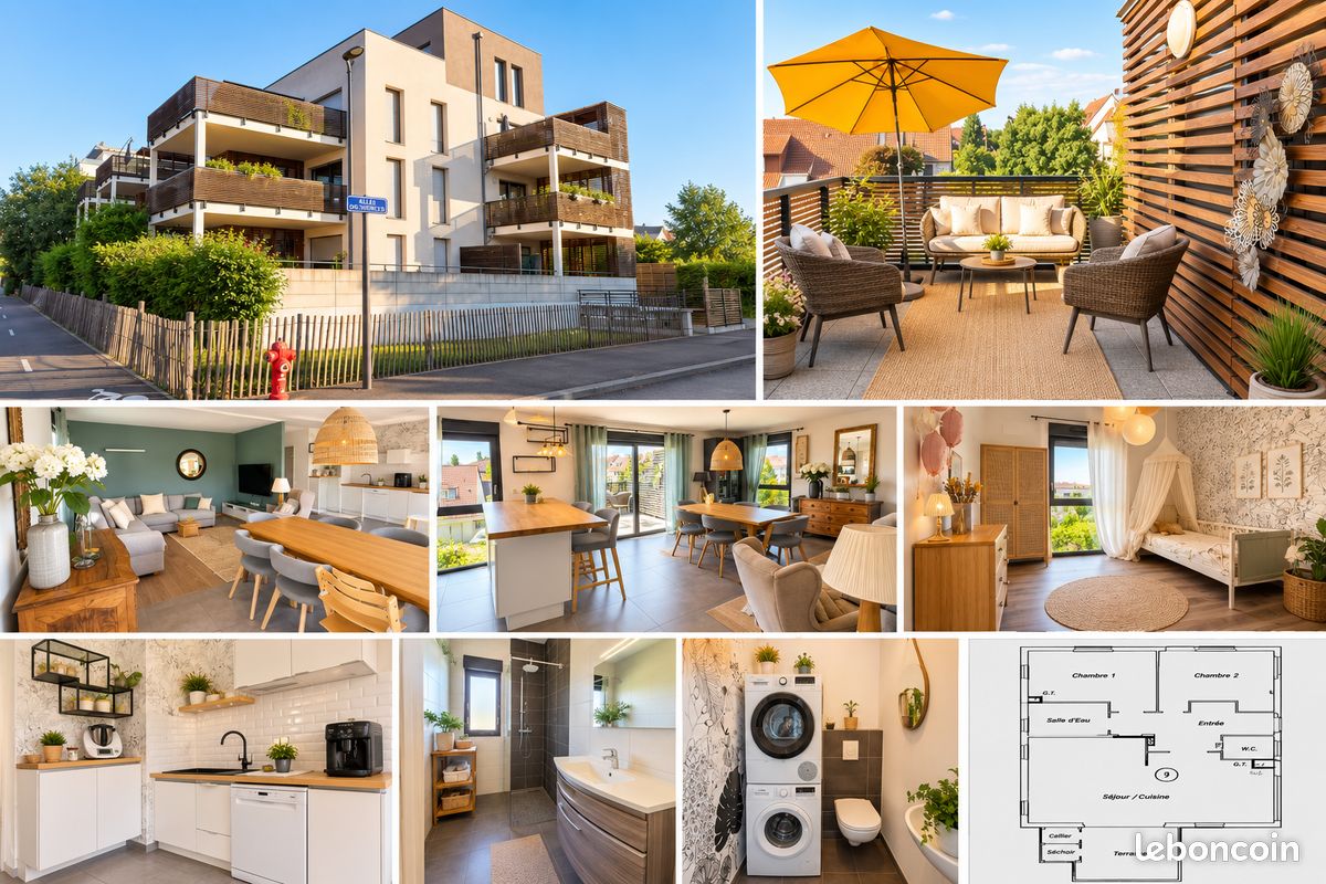 Appartement 3 pièces 81 m² · à Mittelhausbergen · 81 m² · 359 000 €