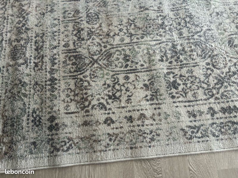 Tapis oriental/ persan greige gris (image 2)