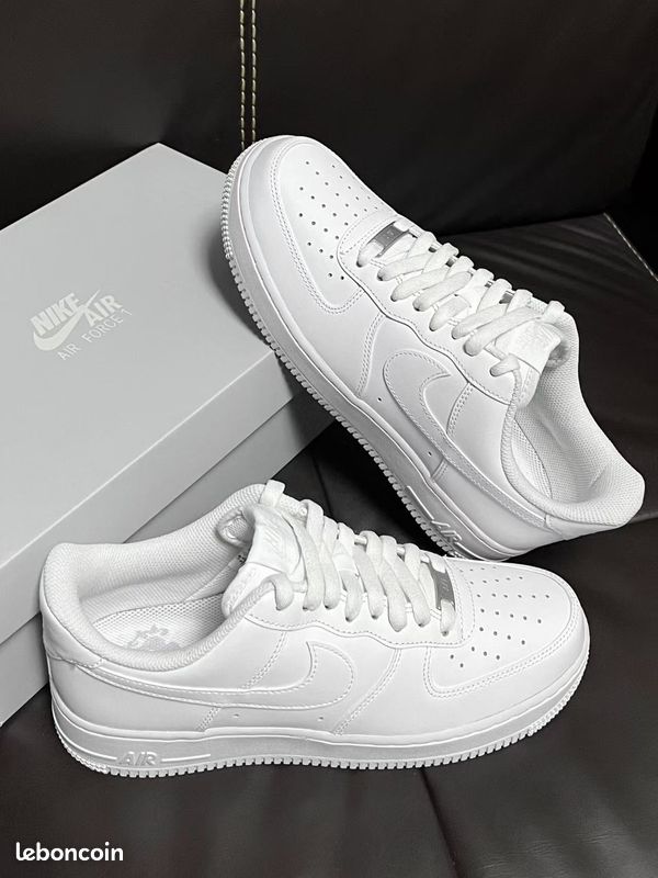 Nike Af1 Taille Lacet Air Force One Nike Af1 Air Force One Blanche