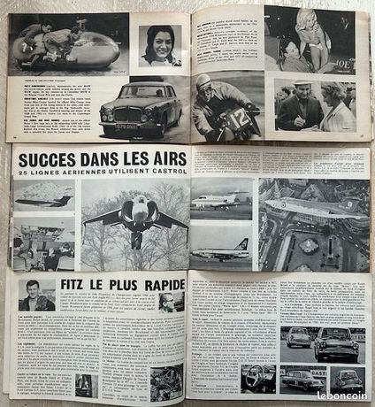 Livret Castrol Achievements 1966 – Vintage – Course Moto Et Rallye