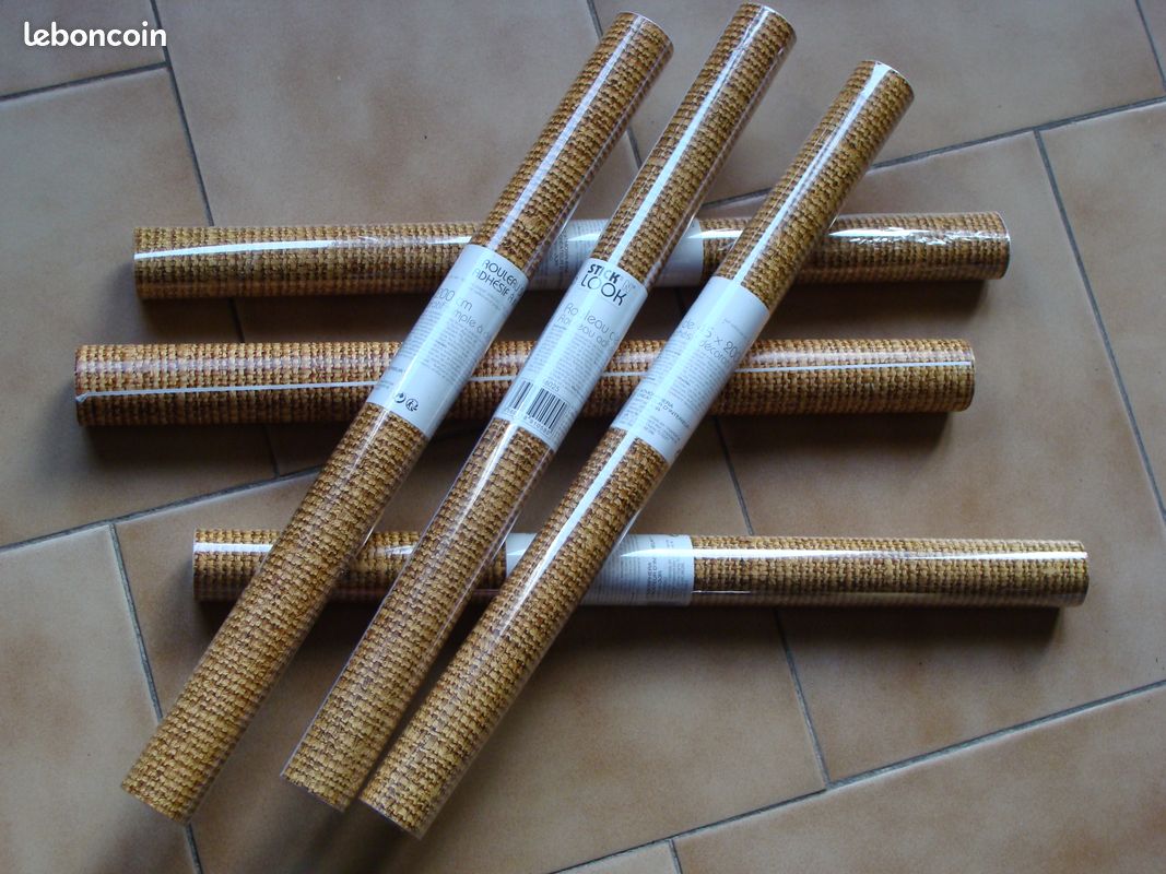 6 rouleaux neufs de papier adhesifs (image 1)
