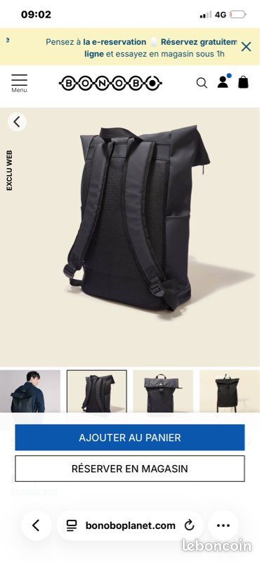 🎒 sac à dos 🎒 ….bonobo….. (image 2)