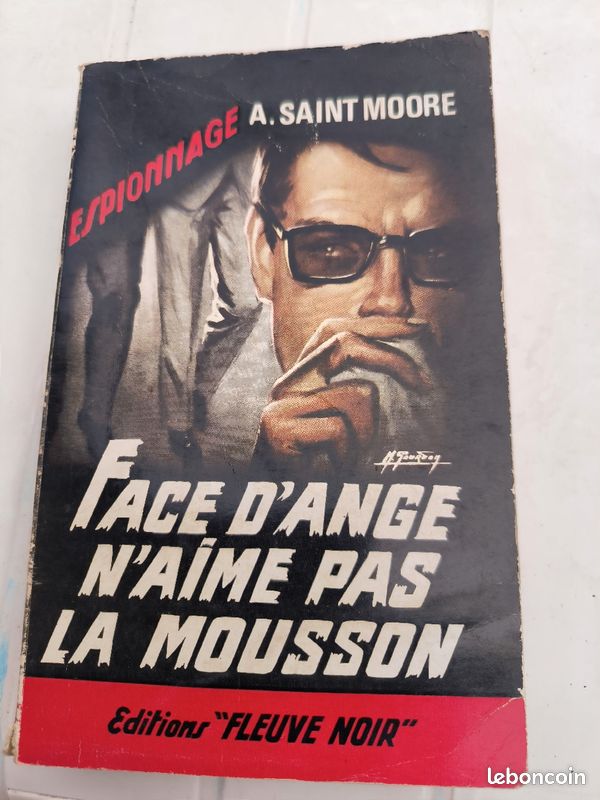 Face d'ange n'aime pas la mousson de A. Saint Moore (image 1)