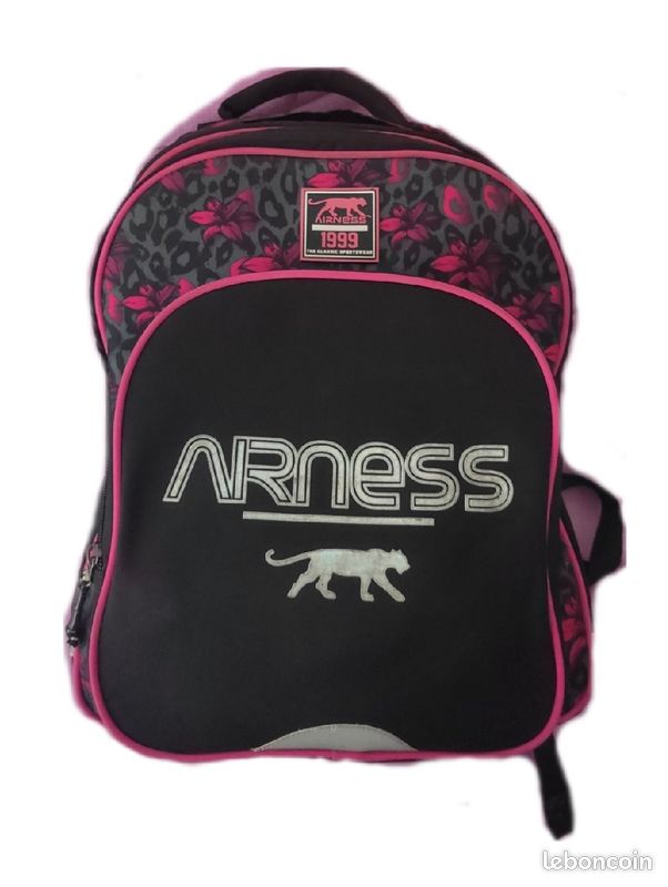 Sac A Dos Airness Noir Sac à Dos Airness Noir Et Bleu Avec Besace