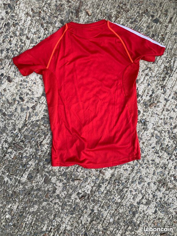 Teeshirt manches courtes Adidas taille 38 rouge (image 7)