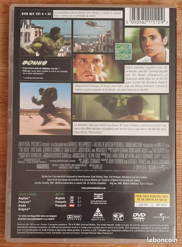 DVD Hulk (image 2)