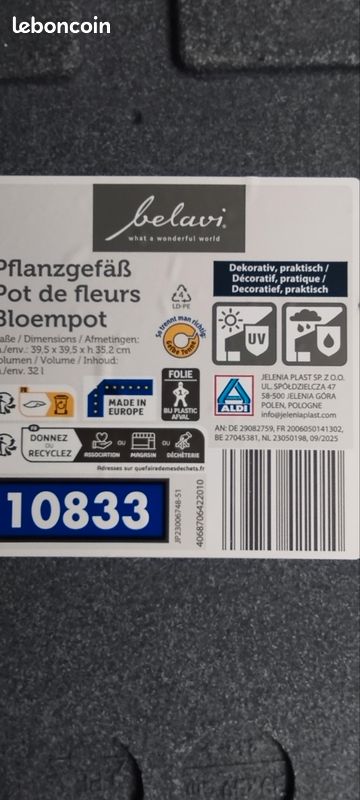 Pot de fleur /cache pot (image 3)